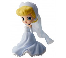 Figura Statuetta 14cm CENERENTOLA Versione azzurro chiaro QPOSKET Banpresto DISNEY Cinderella