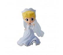 Figura Statuetta 14cm CENERENTOLA Versione azzurro chiaro QPOSKET Banpresto DISNEY Cinderella