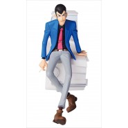 Figura Statua LUPIN THE THIRD 16cm GIACCA BLU Serie CREATOR X CREATOR Part 5 Originale BANPRESTO Versione A