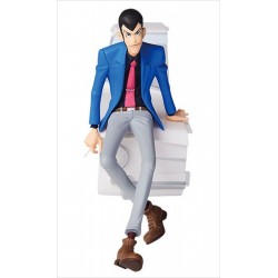 Figura Statua LUPIN THE THIRD 16cm GIACCA BLU Serie CREATOR X CREATOR Part 5 Originale BANPRESTO Versione A