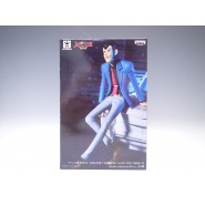 Figura Statua LUPIN THE THIRD 16cm GIACCA BLU Serie CREATOR X CREATOR Part 5 Originale BANPRESTO Versione A