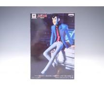 Figura Statua LUPIN THE THIRD 16cm GIACCA BLU Serie CREATOR X CREATOR Part 5 Originale BANPRESTO Versione A