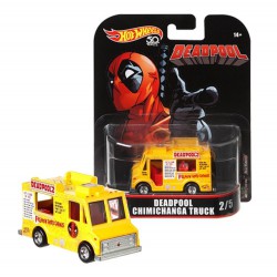 hot wheels deadpool chimichanga truck