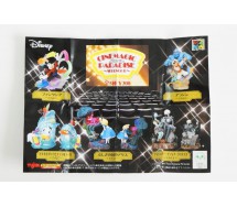 RARE Set 5 FiguresDISNEY CINEMAGIC PARADISE Secondo PART 2 Yujin JAPAN  Dumbo Pinocchio Ariel etc.