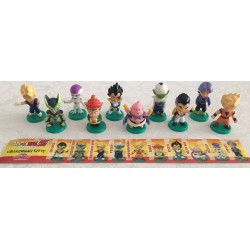 Rare COMPLETE SET 10 Mini Figures DRAGONBALL Z Original Giochi Dolci Preziosi