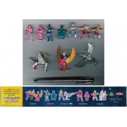 Rare COMPLETE SET 5 Mini Figures  + 5 accessories SAINT SEIYA Original Dolci Preziosi