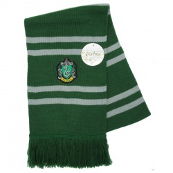 SLYTHERIN SCARF Harry Potter ORIGINAL and OFFICIAL Warner Bros SERPENTARD Draco Malfoy