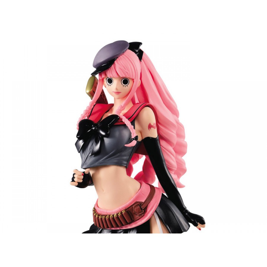 Collectible Japanese Anime Items Banpresto One Piece Flag Diamond Ship Perhona Code B Figure Japan Official Collectibles One Piece Art