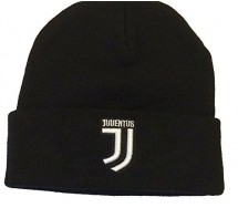 Winter HAT Beanie BLACK Original JUVENTUS New Logo JJ Official