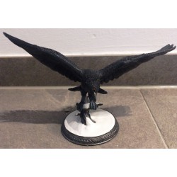 CORVO con TRE OCCHI Guerriero WARRIOR Figura Resina 18cm da Trono di Spade Edizione Limitata Serie Eaglemoss Originale HBO