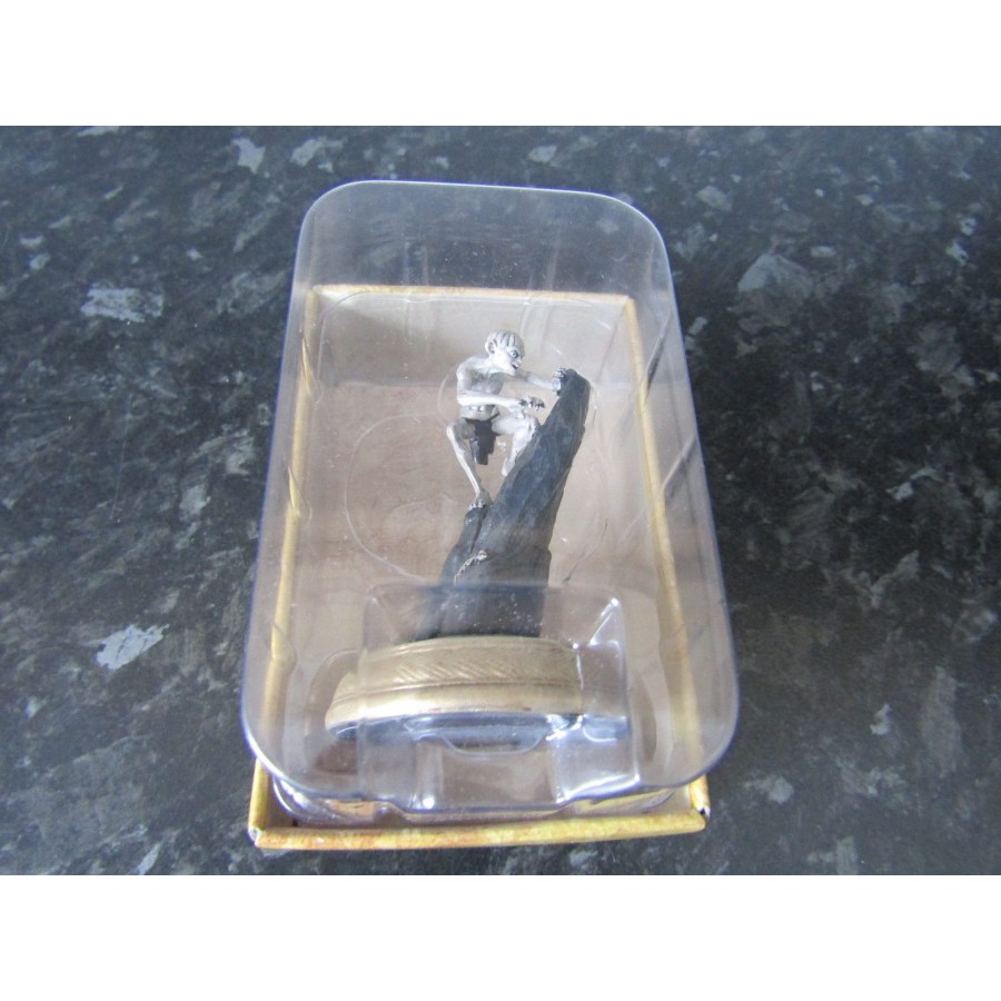Gollum Figur Resin 6cm Maßstab 1/25 Serie Hobbit COLLECTOR'S Eaglemoss Smeagol 