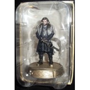 THORIN Scudo di Quercia Figura RESINA 6cm Scala 1/25 SERIE HOBBIT COLLECTOR'S Eaglemoss LO HOBBIT