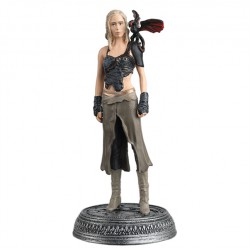 DAENERYS TARGARYEN Figura RESINA 8cm Scala 1/21 SERIE OFFICIAL COLLECTOR'S MODEL Eaglemoss Trono Di Spade Game Of Thrones