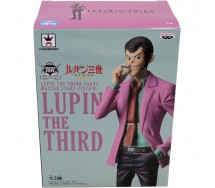Figura Statua LUPIN con SIGARETTA e Giacca Rosa 26cm Serie MASTER STARS PIECE IV 4 Part 5 Originale Lupin III Third BANPRESTO