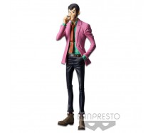 Figura Statua LUPIN con SIGARETTA e Giacca Rosa 26cm Serie MASTER STARS PIECE IV 4 Part 5 Originale Lupin III Third BANPRESTO