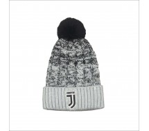 BERRETTO Pon Pon INVERNALE Deluxe Melange INTERNO PILE Originale JUVENTUS Logo JJ Ufficiale 