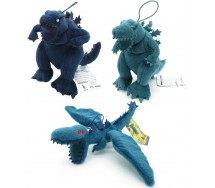 COMPLETE SET 3 Plushies GODZILLA 15cm Originale SEGA