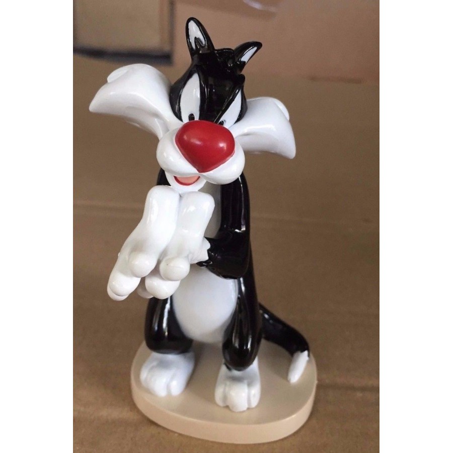 Oggetto Da Collezione TV Funko Pop! Sylvester Cat Con Zucca - Gatto  Silvestro Looney Tunes Collezione 9.5cm Funko Pop Simpson, image size:900x900
