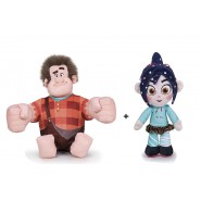 PAIR 2 PLUSH Plushies RALPH and VANELLOPE 30cm RALPH BREAKS INTERNET Wreck It Ralph 2