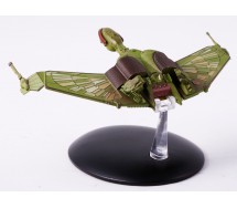 STAR TREK KLINGON BIRD OF PREY Nave Spaziale Verde 13cm Modello DieCast EAGLEMOSS