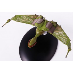 STAR TREK KLINGON BIRD OF PREY Nave Spaziale Verde 13cm Modello DieCast EAGLEMOSS