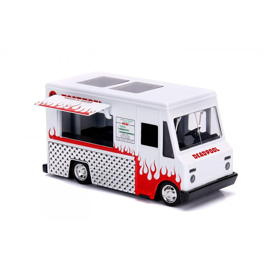 metals die cast deadpool taco truck