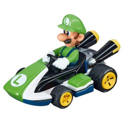 Modellino KART di LUIGI Classic da SUPER MARIO Mario Kart 8 Scala 1:43 per Pista CARRERA GO 20064034 NINTENDO