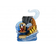 MICKEY MOUSE Figure 5cm DIORAMA Sorcerer's Apprentice FANTASIA Mickey Mouse METAL Original JADA NANO SCENE Metalfigs DISNEY