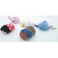 COMPLETE SET 5 Mini Peluche LILO and STITCH 8cm Tsum Tsum ORIGINAL Disney Angel Duck Dr. Jumbo