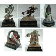 Ultra Rare SET 5 Figures Diorama STAR WARS Tomy Trading SERIE Part 3