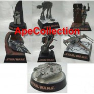 Ultra Rare SET 5 Figures Diorama STAR WARS Tomy Trading Figures  BEST COLLECTION