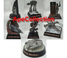 Ultra Rare SET 5 Figures Diorama STAR WARS Tomy Trading Figures  BEST COLLECTION
