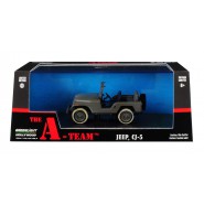 Modellino JEEP CJ-5 Dal Telefilm A-Team Scala 1/43 Verde Scuro DieCast Greenlight Hollywood