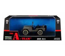 Model JEEP CJ-5 From TV-Series A-Team Dark Green Scale 1/43 DieCast Greenlight