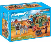 Playset STAGE COACH WESTERN With Burglar And Treasure Playmobil 70013