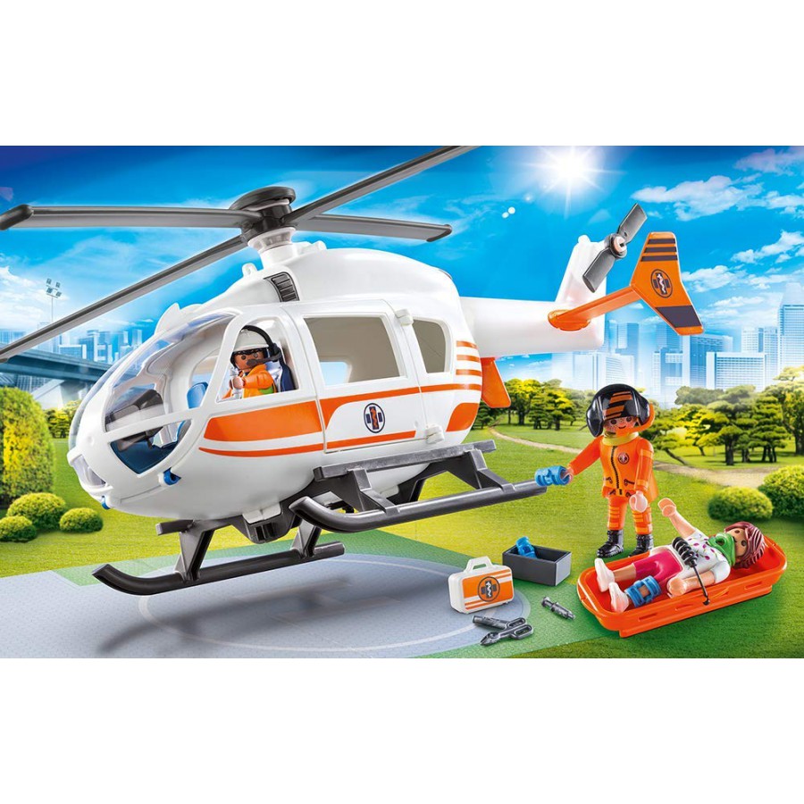 playmobil rescue ambulance playset