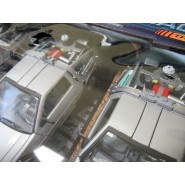 Rovinato - RITORNO AL FUTURO Deluxe SET 3 Modelli DieCast Auto DE LOREAN Scala 1/24 Welly