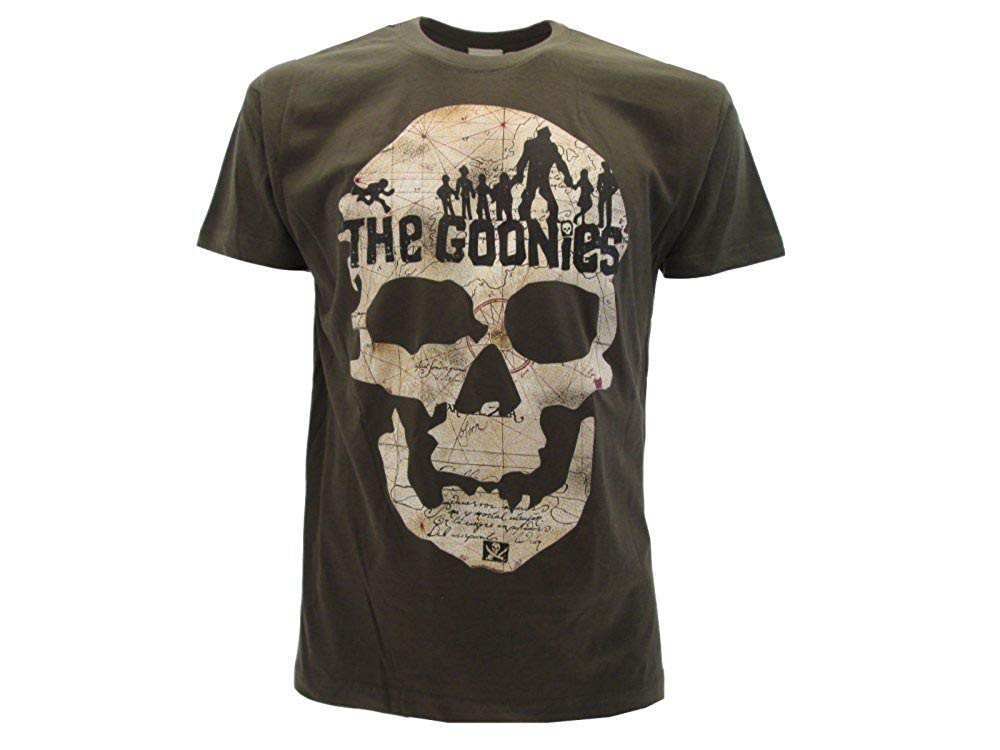 THE GOONIES T-Shirt Maglietta Verde Adulto TESCHIO Willy Orbo ORIGINALE Tshirt - Foto 6 di 6