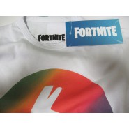 FORTNITE T-Shirt Jersey White With famous Animal LLama Multicolor OFFICIAL Original Videogame Epic Games