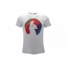 FORTNITE T-Shirt Jersey White With famous Animal LLama Multicolor OFFICIAL Original Videogame Epic Games