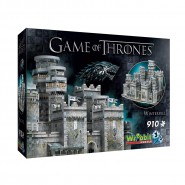 Puzzle 3D WINTERFELL Roccaforte di Grande Inverno Castello GAME OF THRONES Trono di Spade 910 PEZZI Ufficiale WREBBIT