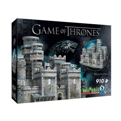 Puzzle 3D WINTERFELL Castle GAME OF THRONES 910 PIECES Official WREBBIT