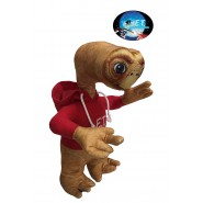 E.T. EXTRATERRESTRE con FELPA ROSSA Stupendo PELUCHE 40cm Originale UFFICIALE