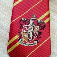 NECKTIE With House Crest GRYFFINDOR Original ADULT Harry Potter OFFICIAL