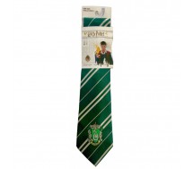 CRAVATTA Adulto Casa SERPEVERDE Con Stemma Originale 140cm Harry Potter Sabor SLYTHERIN