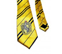 CRAVATTA Adulto Casa TASSOROSSO Con Stemma Originale 140cm Harry Potter Sabor HUFFLEPUFF