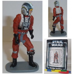 LEAD Metal Figure WEDGE ANTILLES Original STAR WARS SERIE 1 DE AGOSTINI Italy