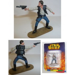 Figura Personaggio HAN SOLO in METALLO Star Wars SERIE 1 DE AGOSTINI Italia