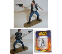 Figura Personaggio HAN SOLO in METALLO Star Wars SERIE 1 DE AGOSTINI Italia