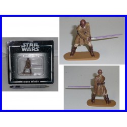 Figura Personaggio MACE WINDU in METALLO Star Wars SERIE 1 DE AGOSTINI Italia